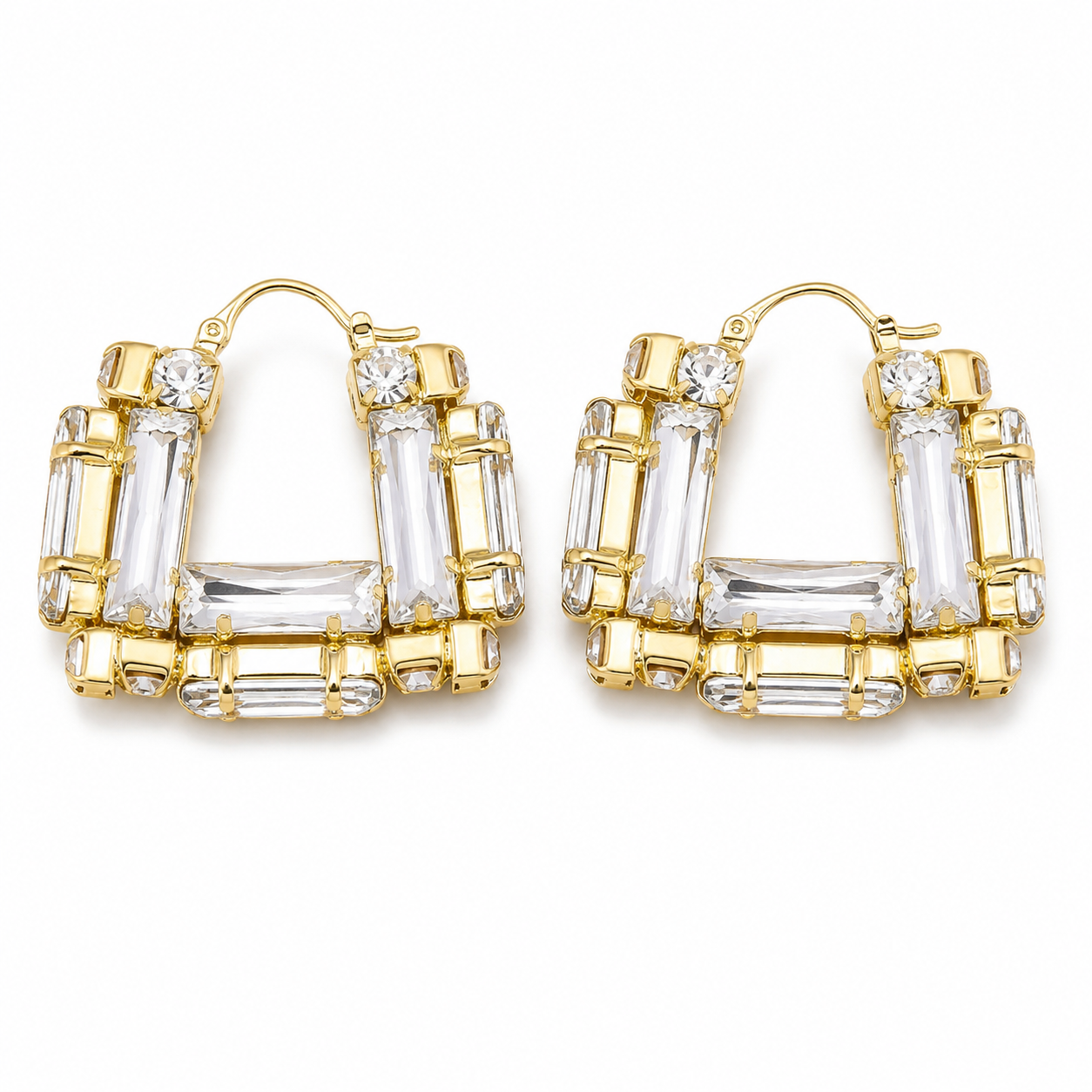 DIAMOND DISTRICT STATEMENT EARRINGS