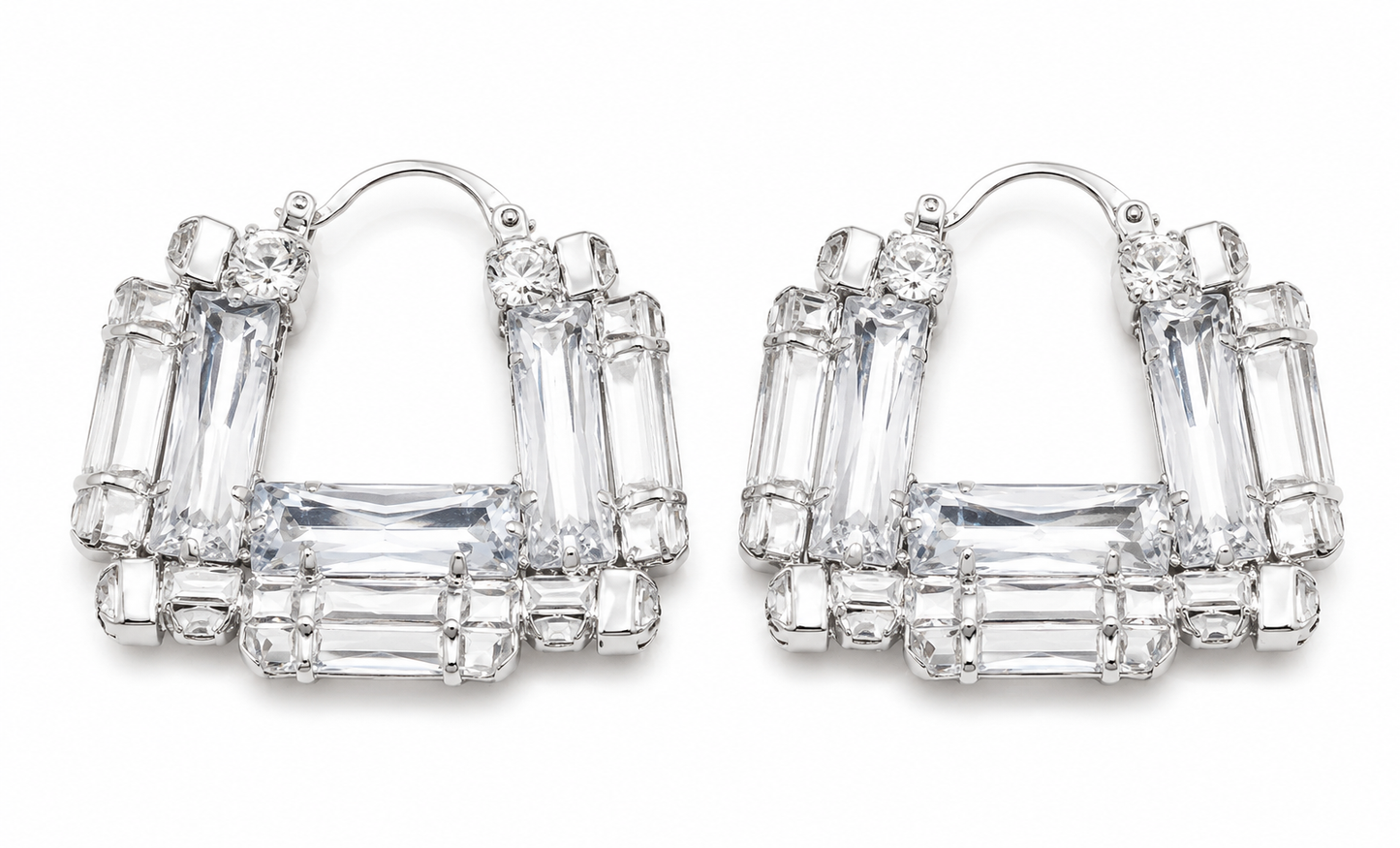 DIAMOND DISTRICT STATEMENT EARRINGS