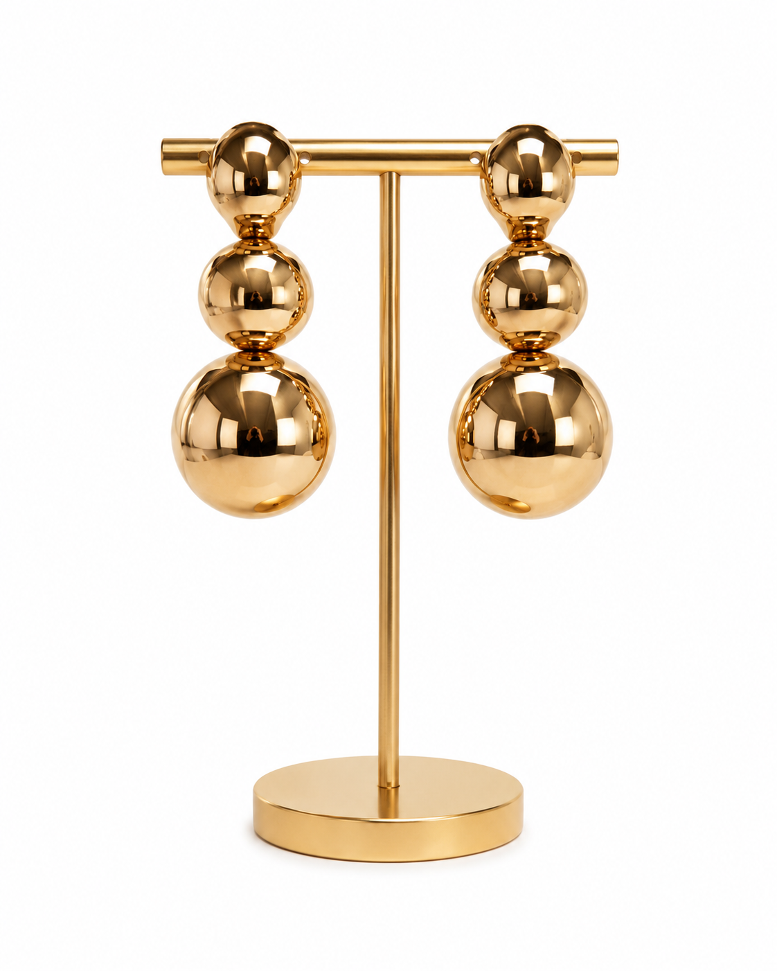 BOSSED UP DROP STATEMENT EARRINGS