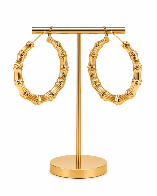 BAMBOO LUXE HOOPS