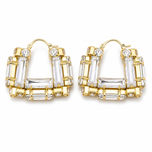 DIAMOND DISTRICT STATEMENT EARRINGS