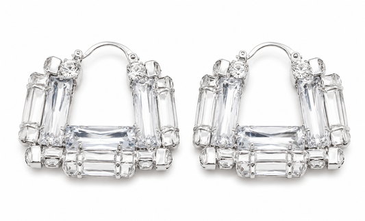 DIAMOND DISTRICT STATEMENT EARRINGS