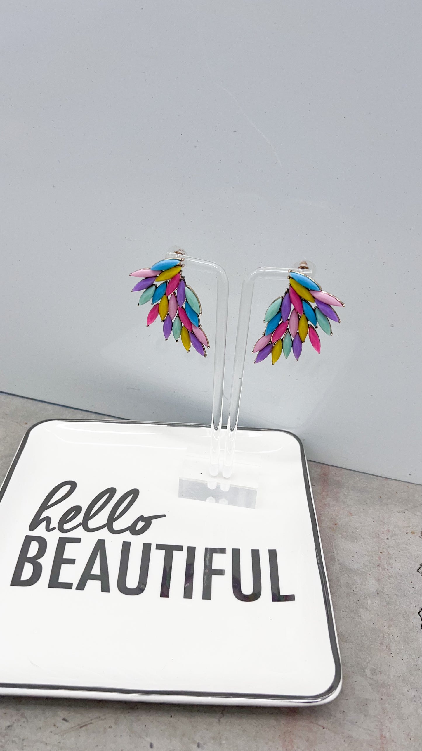 It’s A Party Earrings-Pastel