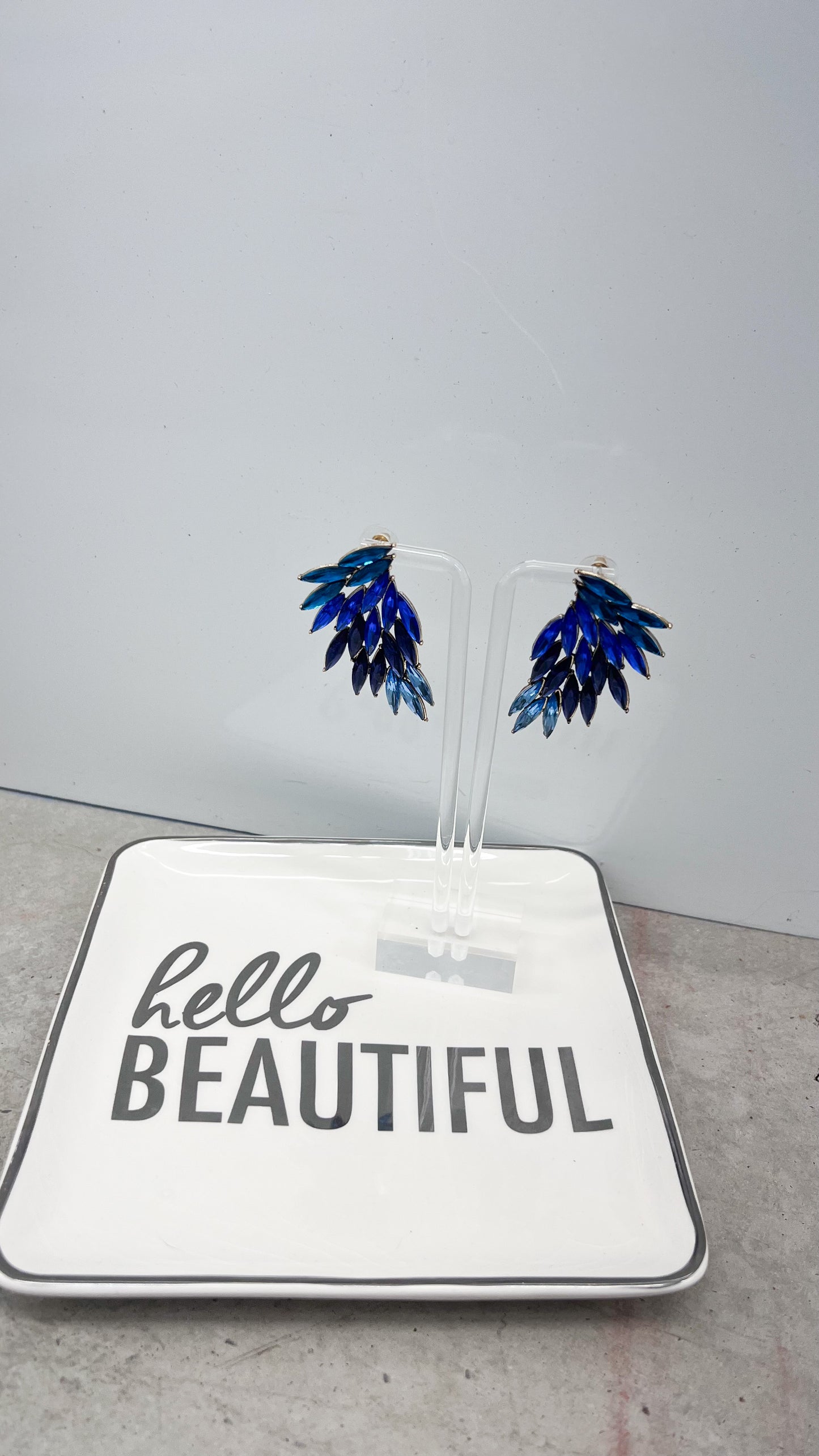 It’s A Party Earrings-Blue