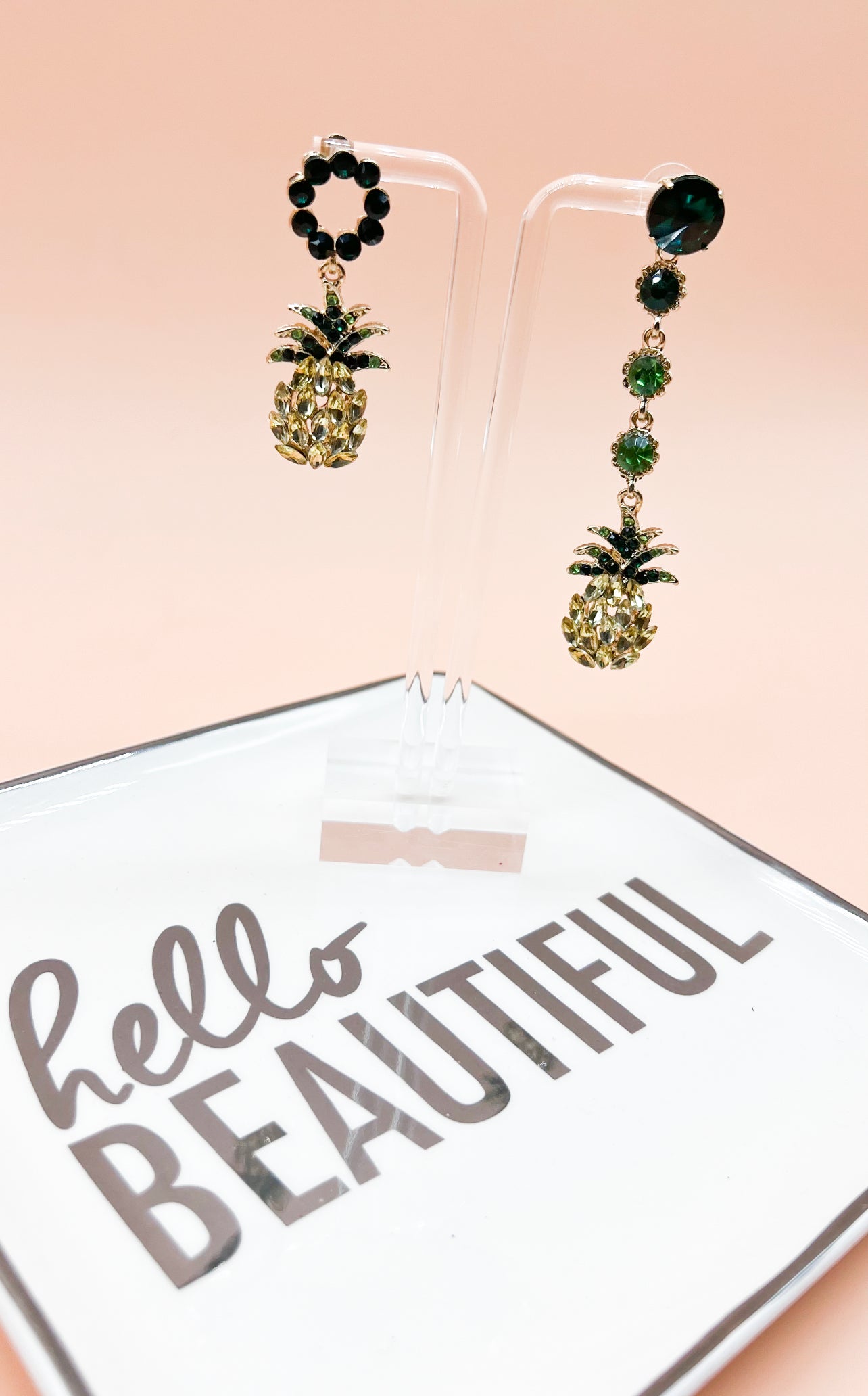 Mismatched Pineapple Earrings