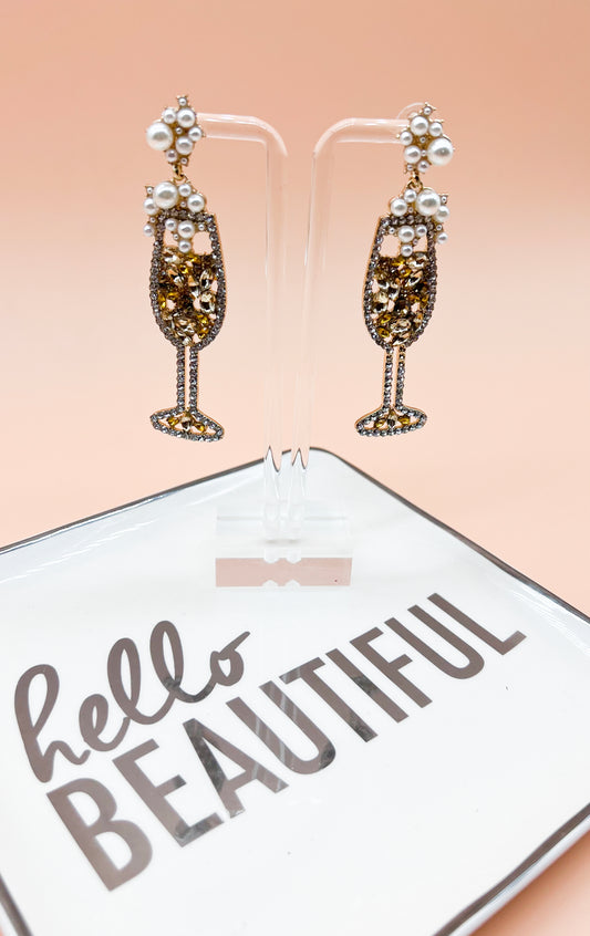 Cheers Statement Earrings